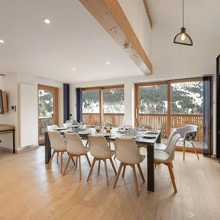 Chalet Moderne A Meribel : Jacuzzi, Sauna, 6 Chambres, Proche Centre Et Navette - Fr-1-565-55 *